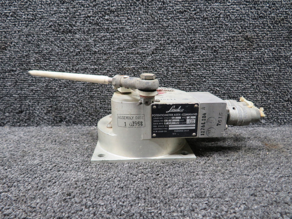 1176L137-3 Loud Command Potentiometer Assembly