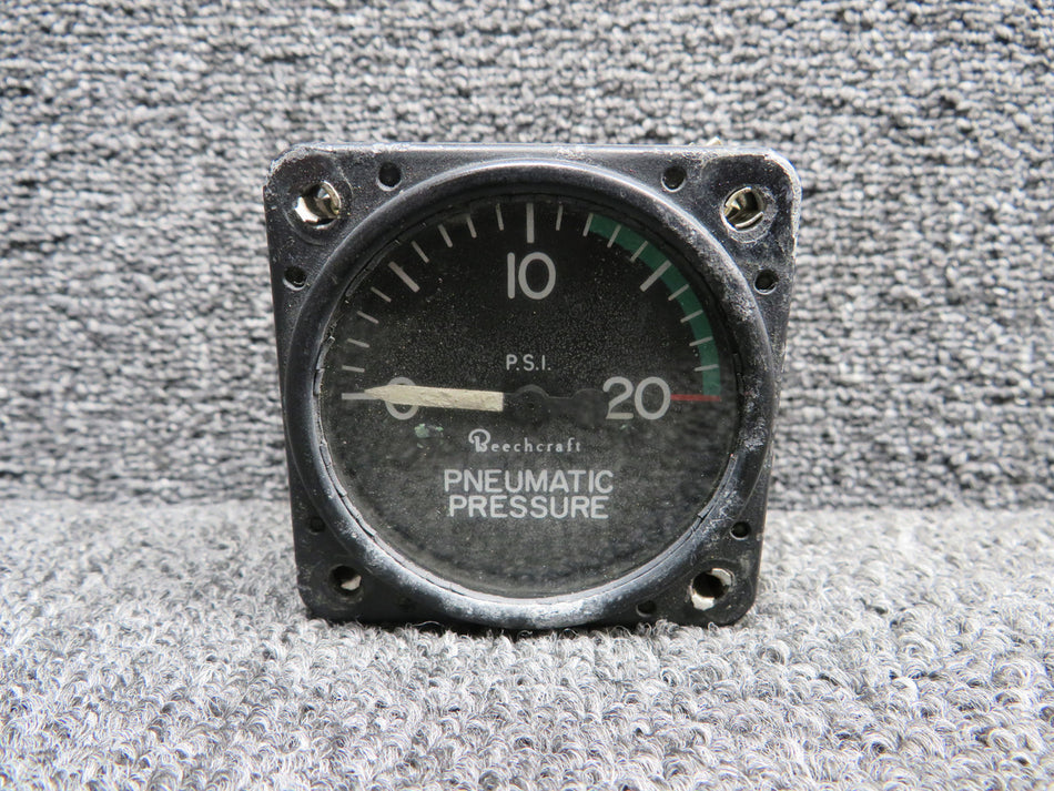 22-112-03-2A Edo-Aire Pneumatic Pressure Gauge (Face Worn)