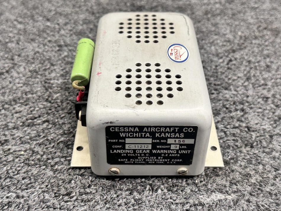 Safe Flight C-11212 Safe Flight Landing Gear Warning Unit Assembly (24V)