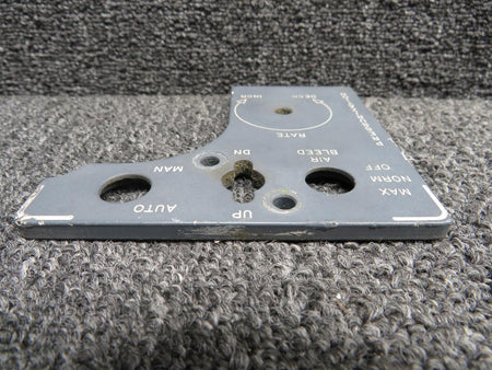 LearJet 241814-1 Learjet 25B Pressurization Placard Panel