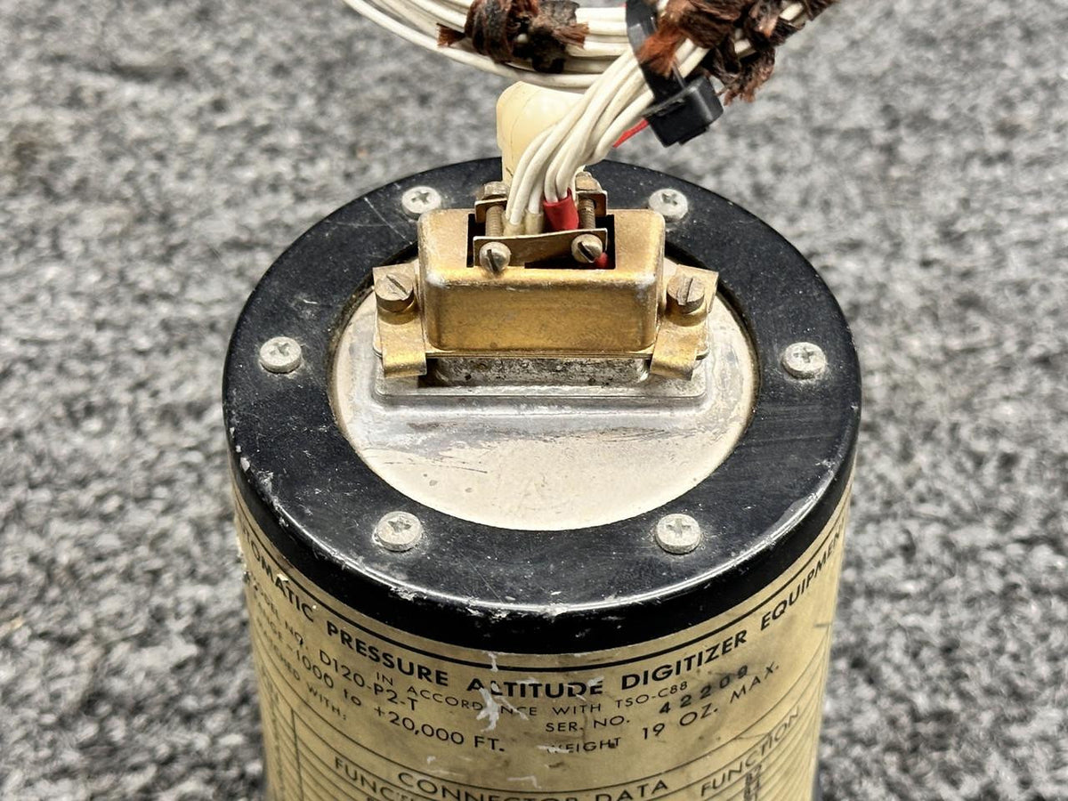 Trans-Cal Industries D120-P2-T Trans-Cal Automatic Pressure Altitude Digitizer Assembly