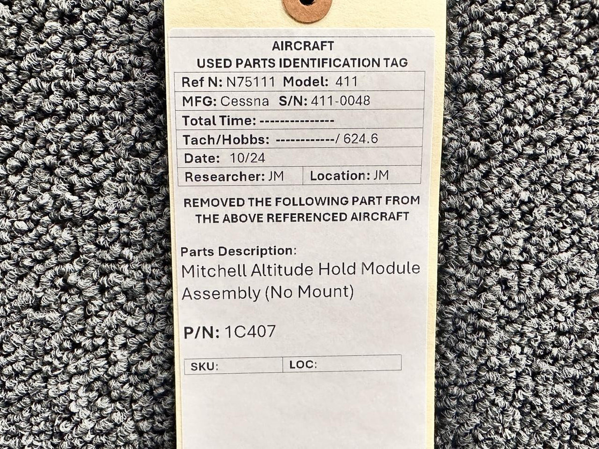 Mitchell 1C407 Mitchell Altitude Hold Module Assembly