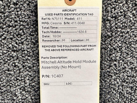 Mitchell 1C407 Mitchell Altitude Hold Module Assembly
