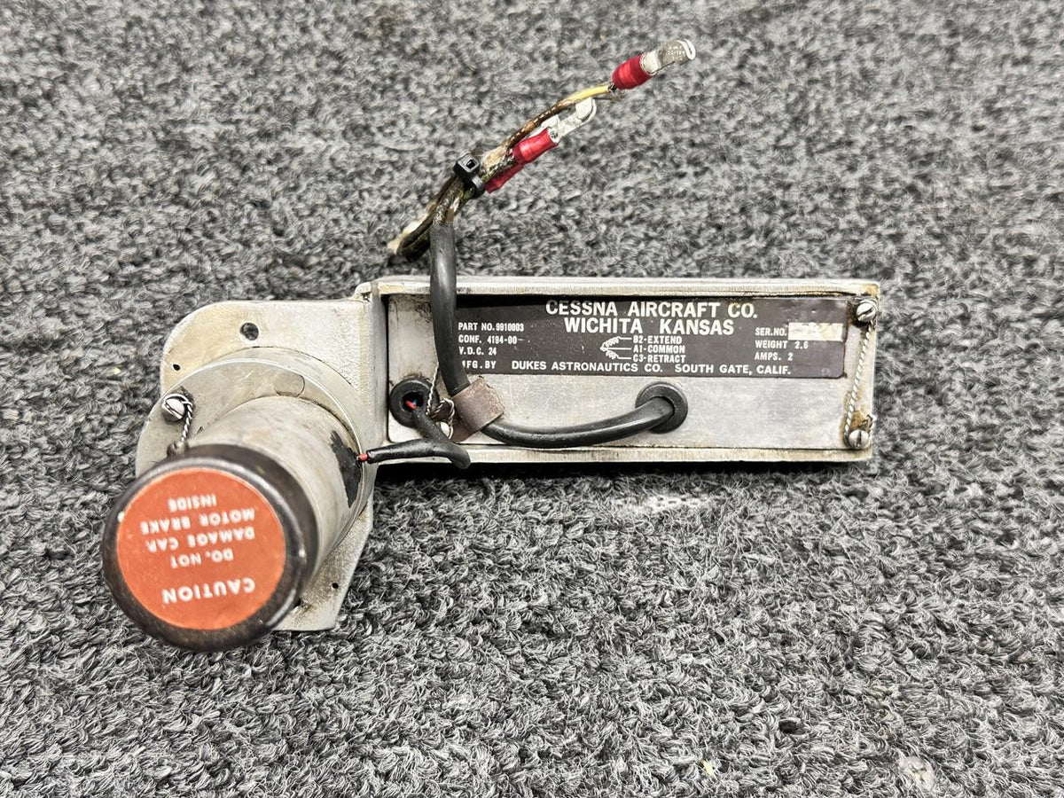 Dukes 9910003 (Alt: 4194-00-1) Dukes Cowl Flap Actuator Assembly (24V)
