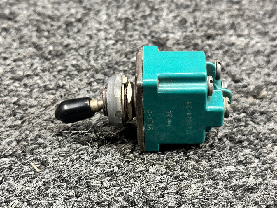 2TL1-2 (Alt: MS24524-22) Micro Switch Toggle Switch Assembly