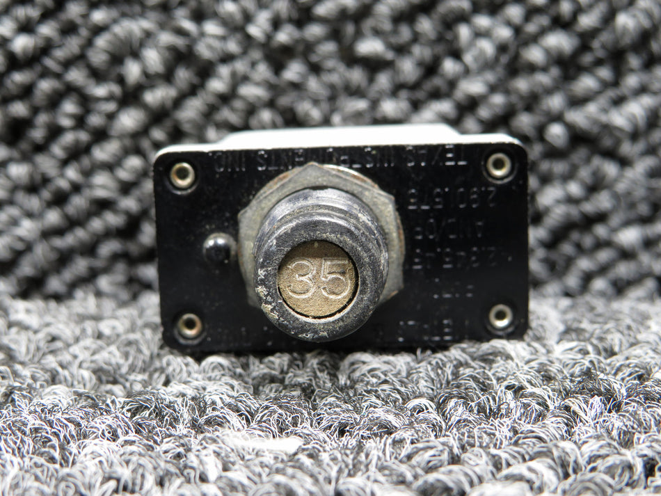 7271-13-35 Klixon Push Circuit Breaker (Amps: 35)