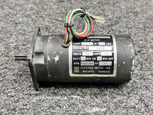 9910002-3 Electro-Mech Landing Gear Retract Motor Assembly (28V, 22A)