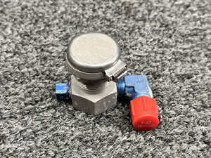 C166006-0101 (Use: C166006-0104) Cessna 411 Oxygen Outlet Valve (Elbow Fitting)