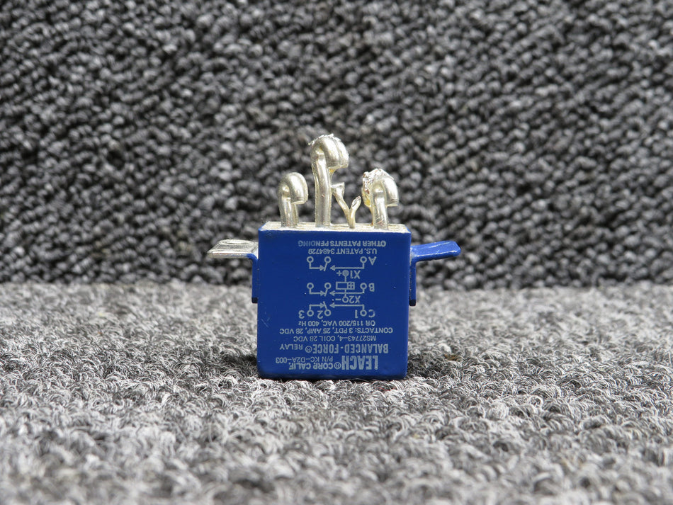 KC-D2A-003 Leach MS27743-4 Relay (28V) (25A)