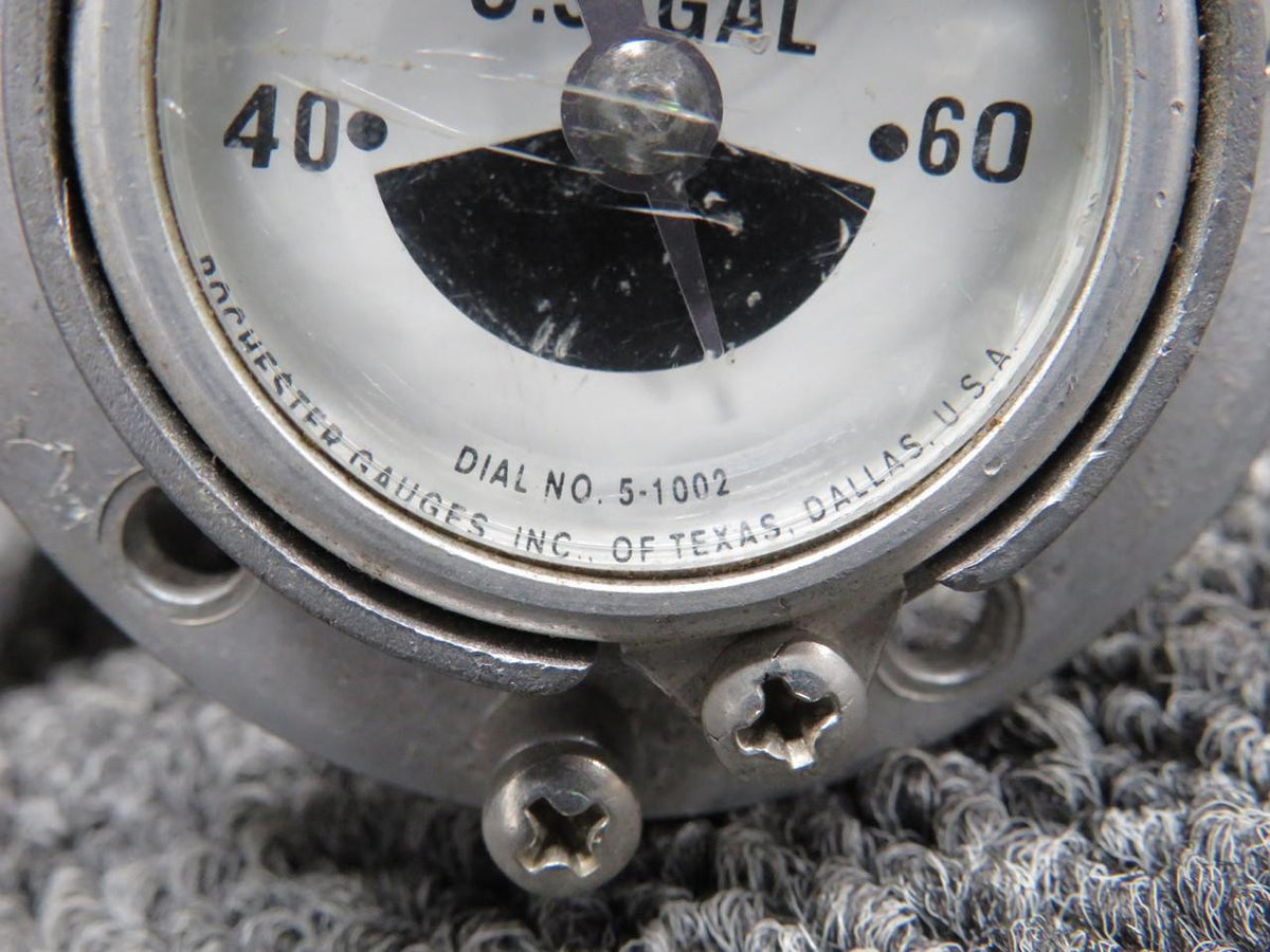 Rochester 002-381002-7 Rochester Fuel Float Transmitter with Gauge (Scratched Face)