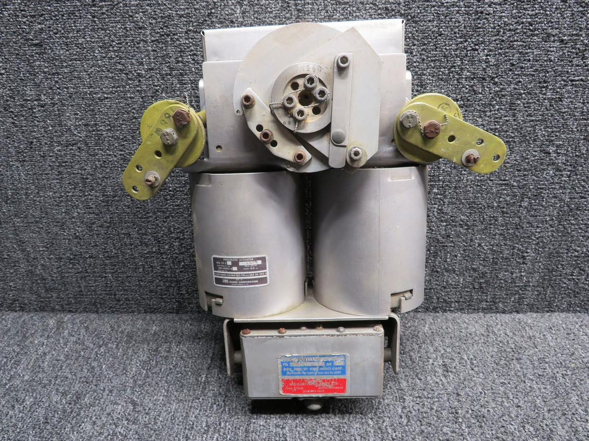 King 065-0011-01, 065-0003-00 King Servo Valve Assembly with Pneumatic Actuator