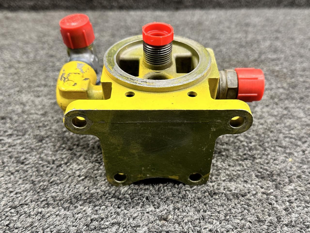 AC 0851709-1 (Weu: 6436732) Continental GTSIO-520-C AC Remote Oil Filter Mount