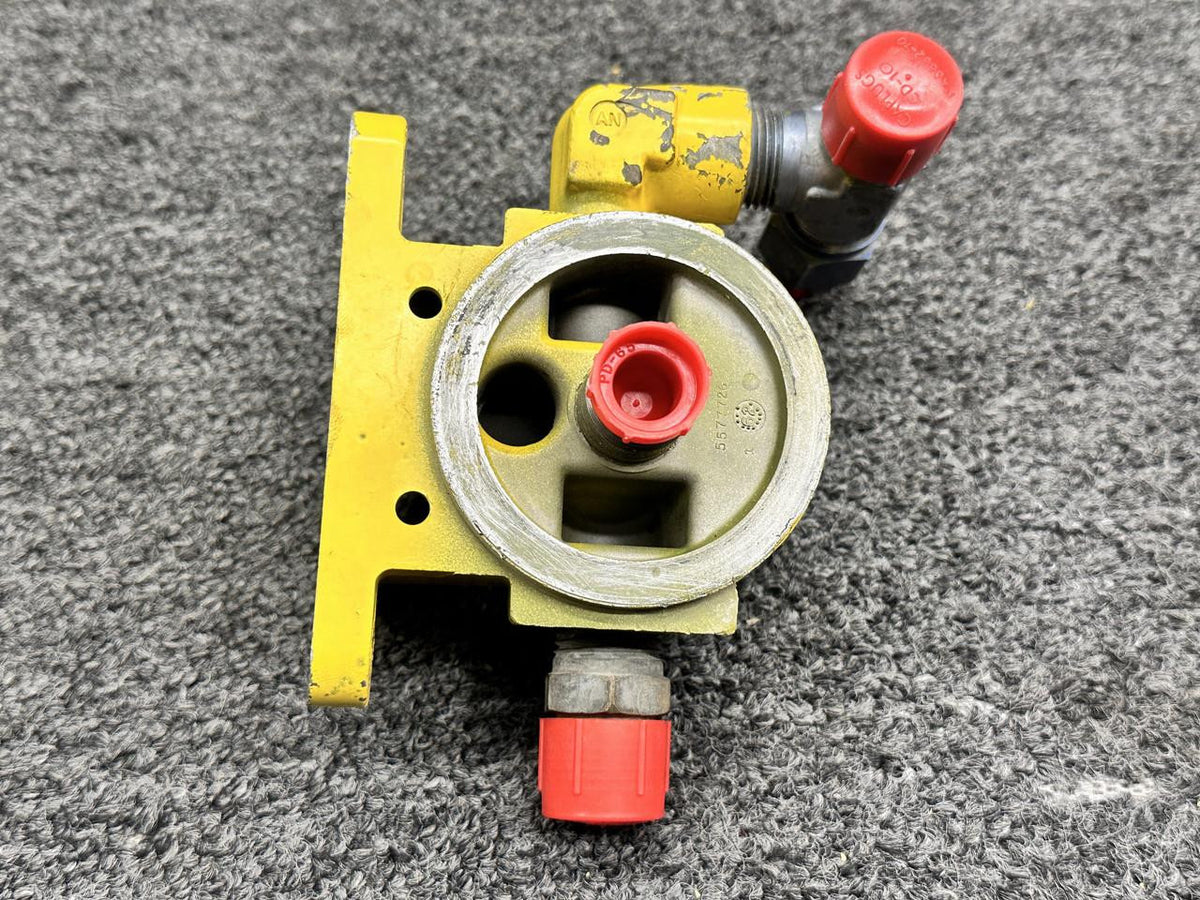 AC 0851709-1 (Weu: 6436732) Continental GTSIO-520-C AC Remote Oil Filter Mount
