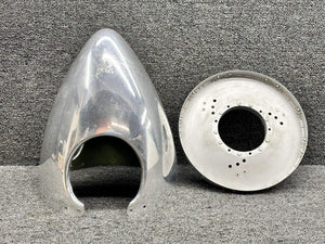 835-29, HTPC1904 Cessna 411 3-Blade Spinner with Bulkhead LH or RH (Patched)