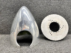 835-29, HTPC1904 Cessna 411 3-Blade Spinner Assembly with Bulkhead LH or RH