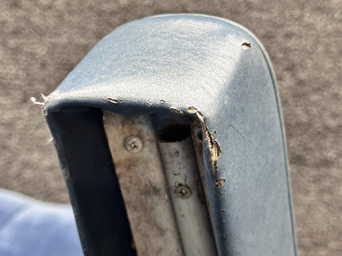 Cessna Aircraft Parts 5091402-1 Cessna 411 Passenger Rear Facing Seat Assembly (Rails: 12.75”)