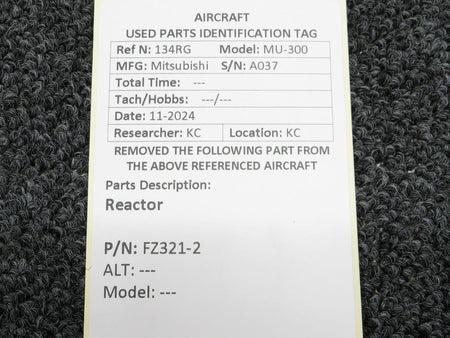 No Brand FZ321-2 Reactor