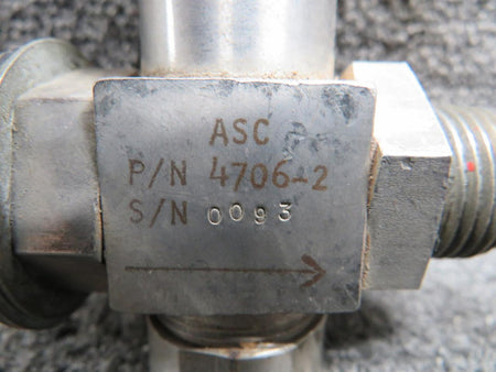 Aerospace 4706-2 (Alt:101-381000-5) Aerospace Bleed Air Shut Off Valve Assembly