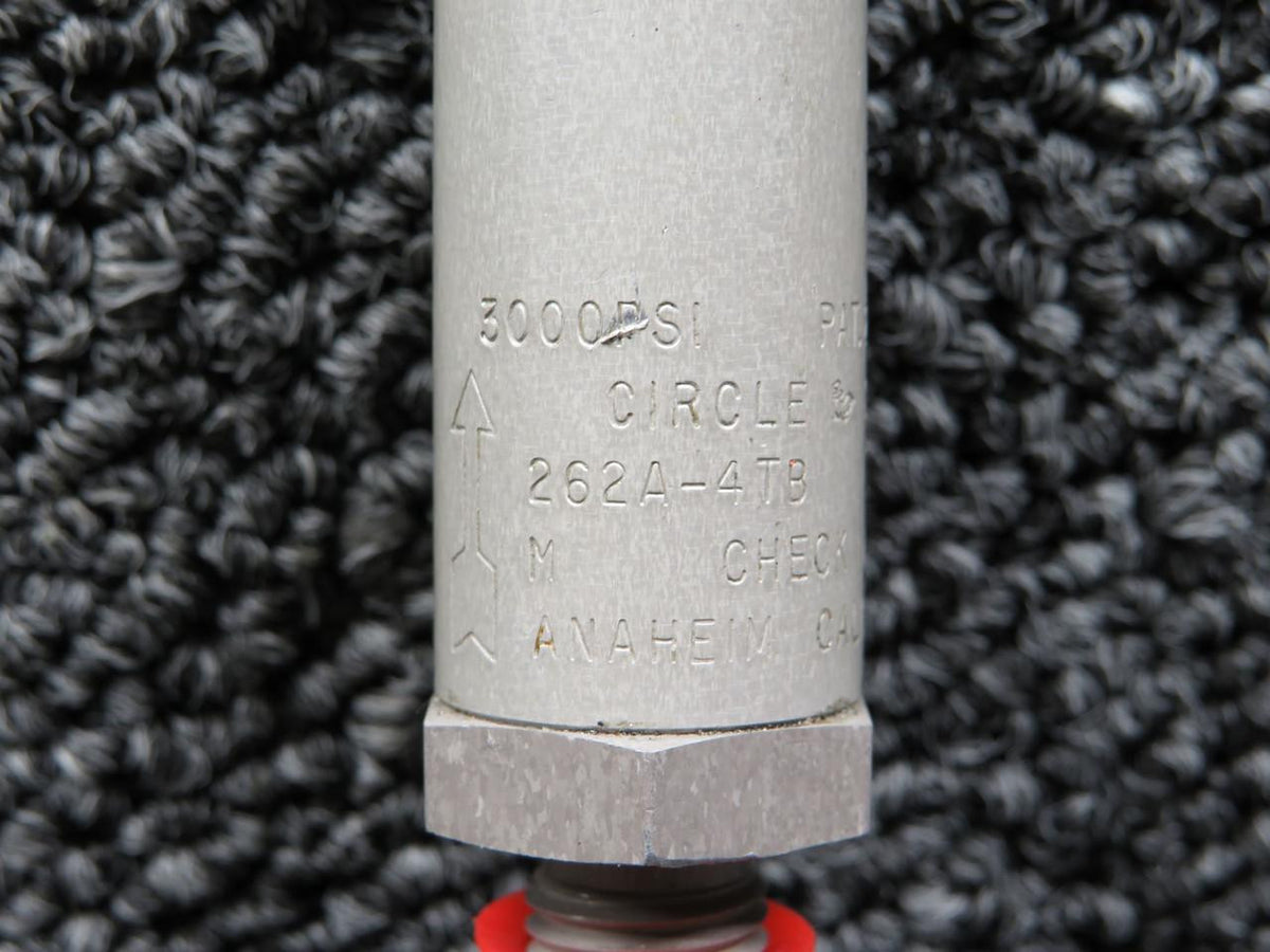 Circle Seal 262A-4TB Circle Seal Check Valve Unit (3000 PSI)