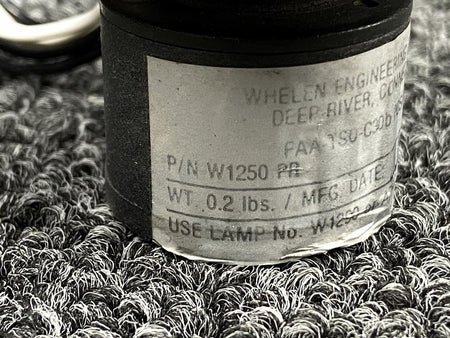 Whelen W1250-PR (Alt: 880038-501) Whelen Navigation Strobe Light LH with Lens