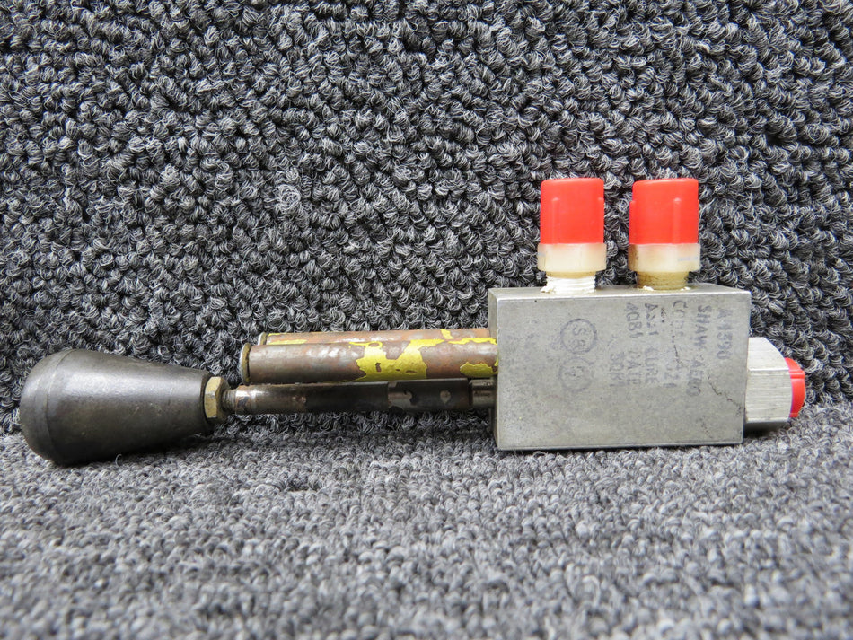 A-1390 (Alt: 820252-517) Shaw Aero Alternate Static Source Valve Assembly