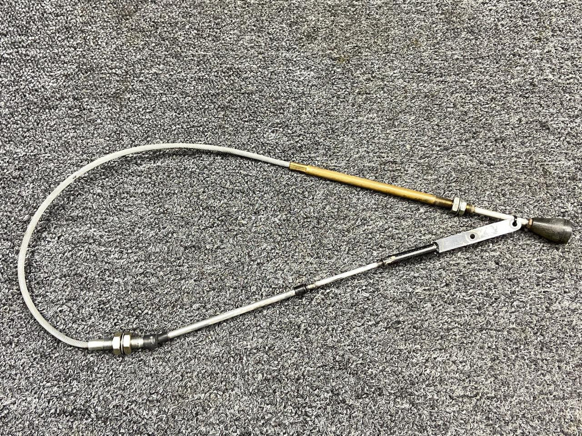 Mooney Aircraft Parts & Accessories 650220-501 Mooney M20K Cowl Flap Control Cable Assembly (Length: 41.5” & 43.25”)