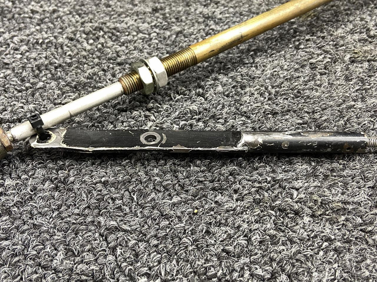 Mooney Aircraft Parts & Accessories 650220-501 Mooney M20K Cowl Flap Control Cable Assembly (Length: 41.5” & 43.25”)
