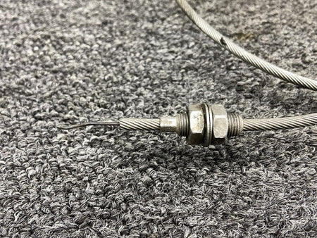 Mooney Aircraft Parts & Accessories 640258-007 Mooney M20K Cabin Heater Control Cable Assembly (Length: 46.75”)