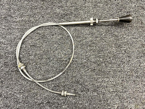 640258-007 Mooney M20K Cabin Heater Control Cable Assembly (Length: 46.75”)