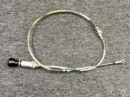Mooney Aircraft Parts & Accessories 660226-007 Mooney M20K Throttle Control Cable Assembly w Spacer (Length: 50.50”)