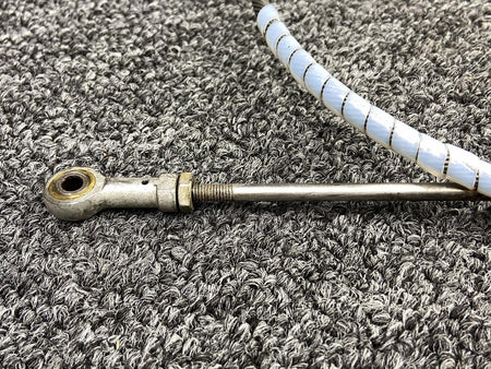 Mooney Aircraft Parts & Accessories 660226-007 Mooney M20K Throttle Control Cable Assembly w Spacer (Length: 50.50”)