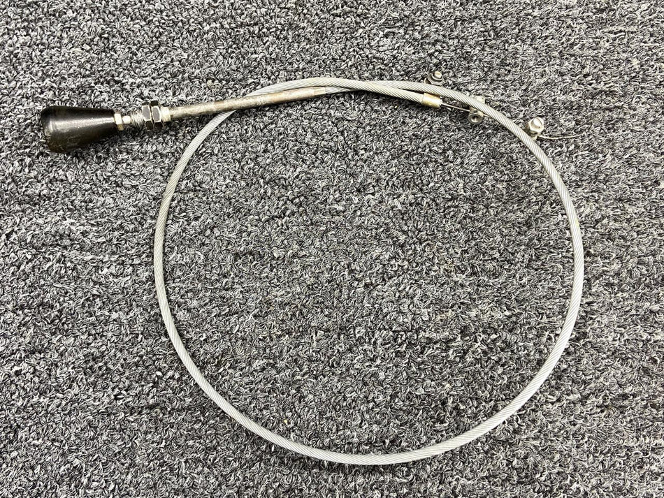 Mooney Aircraft Parts & Accessories 640257-009 Mooney M20K Cabin Air Vent Control Cable Assembly (Length: 35.75”)
