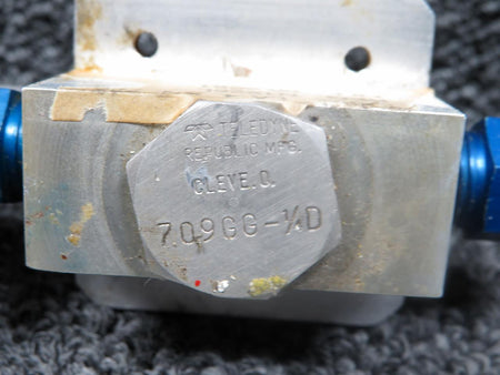 Teledyne 709GG-1-4D1 Teledyne Shut-Off Valve Assembly