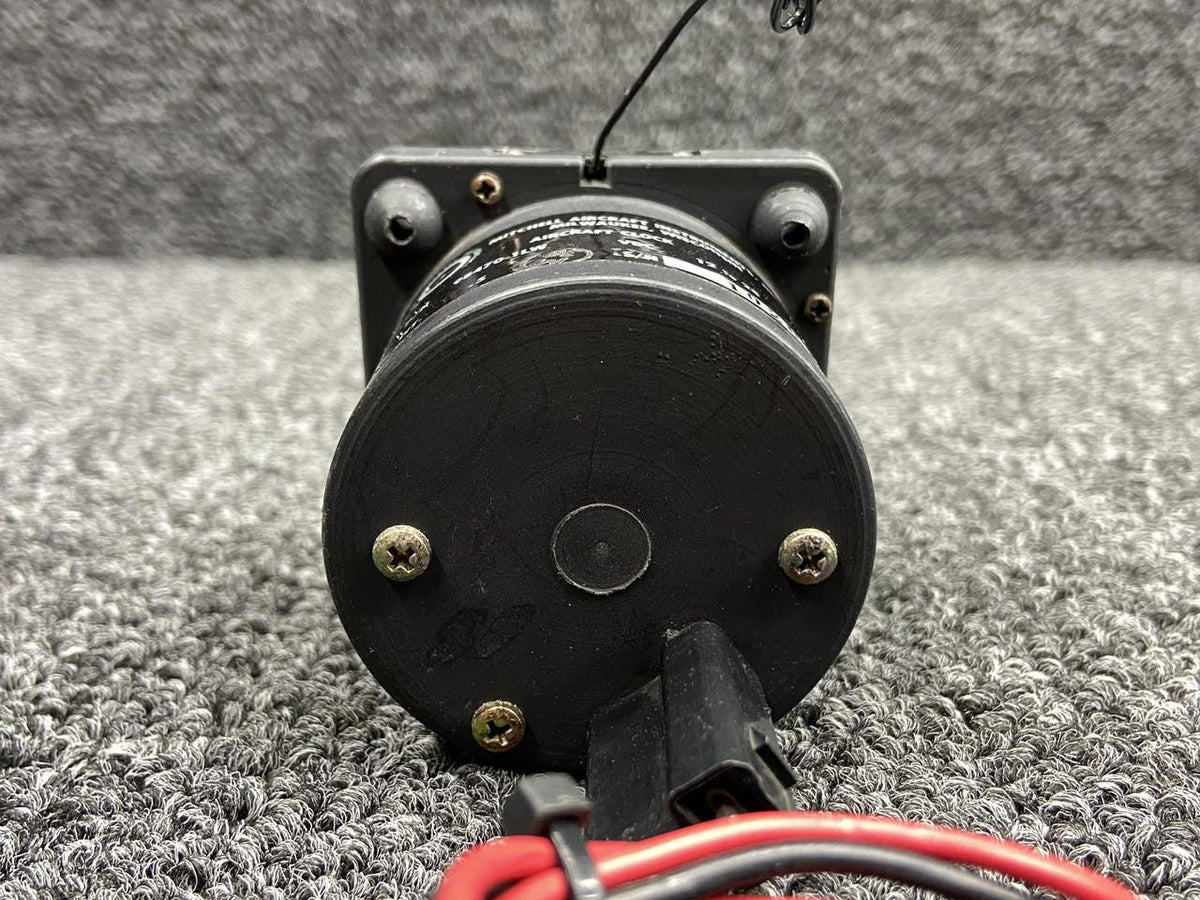 Mitchell 98470-1LW Mitchell Lighted Electric Aircraft Clock Indicator (No Knob, 12-28V)