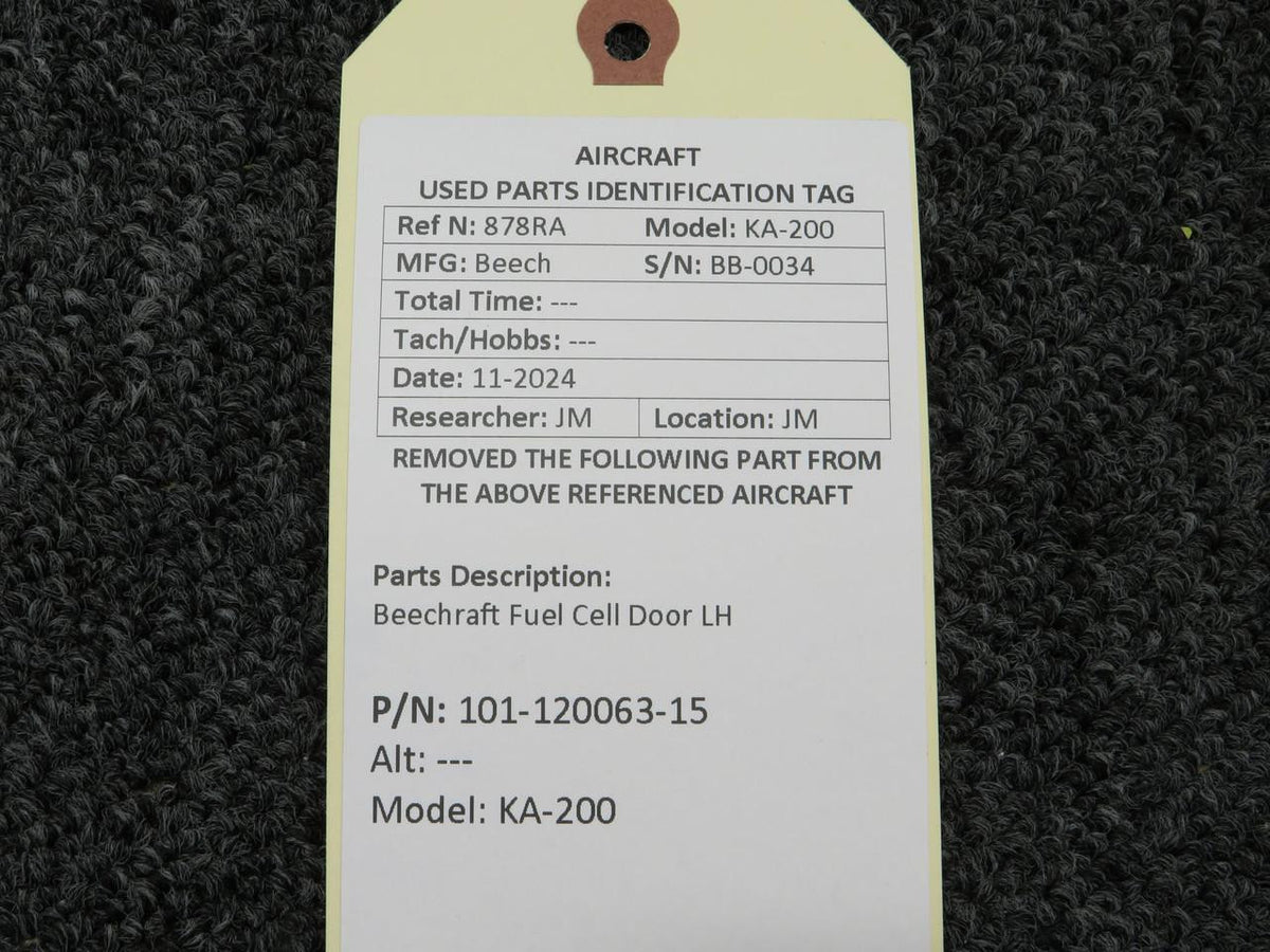 Beechcraft Parts 101-120063-15 Beechcraft KA-200 Fuel Cell Door LH