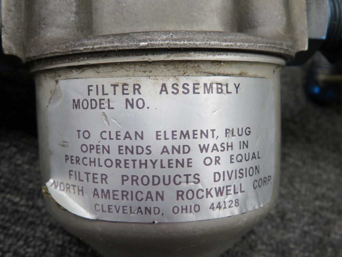 Fluid Regulators  H674-02A-2 Fluid Regulators De-Ice Shuttle Valve with Filter Assembly