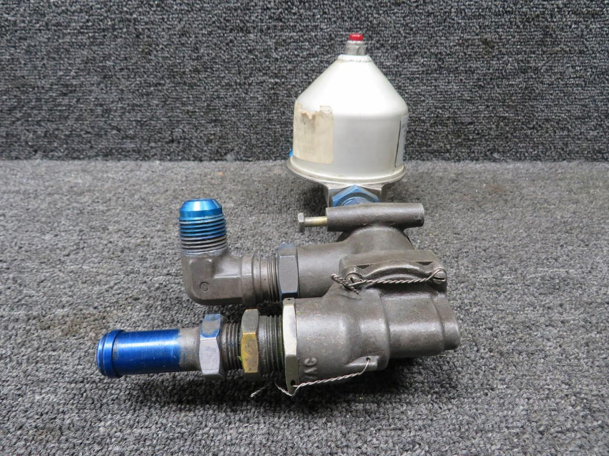 Fluid Regulators  H674-02A-2 Fluid Regulators De-Ice Shuttle Valve with Filter Assembly