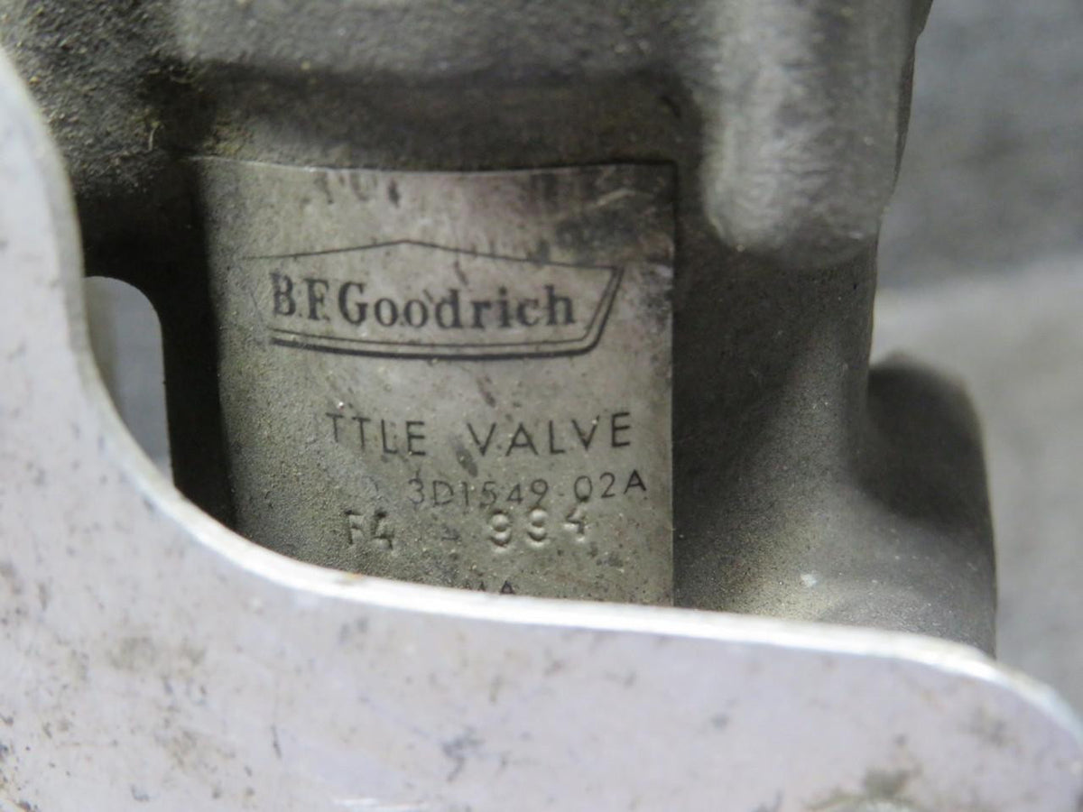 BF Goodrich  3D1541, 3D1549-02A BF Goodrich Filter and Shuttle Valve Assembly with Brackets