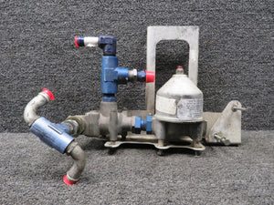 3D1541, 3D1549-02A BF Goodrich Filter and Shuttle Valve Assembly with Brackets