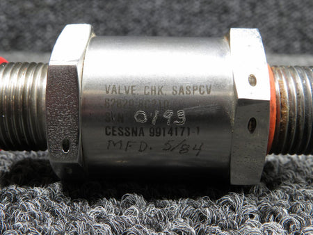 Cessna Aircraft Parts 9914171-1 Cessna Check Valve
