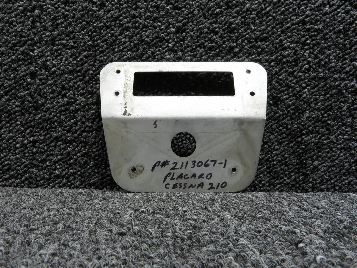 Cessna Aircraft Co 2113067-1 Cessna 210 Fuel Selector Placard