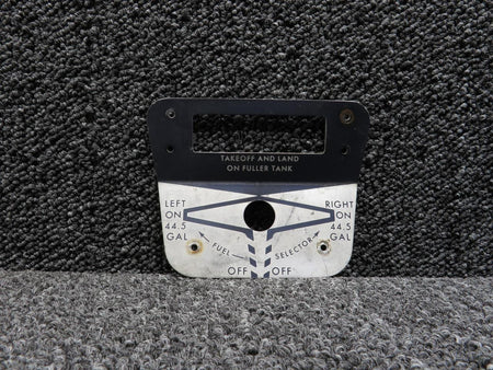 Cessna Aircraft Co 2113067-1 Cessna 210 Fuel Selector Placard