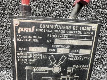 PML 12-496 PML Landing Gear Switch