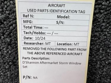 D'Shannon Aftermarket Storm Window Set
