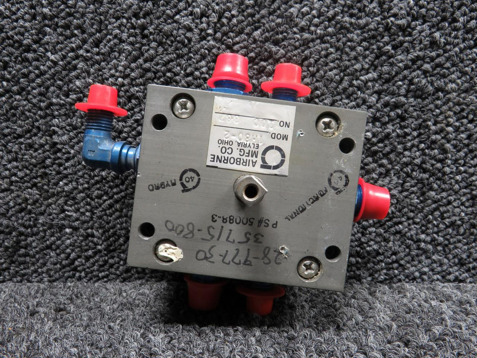 Airborne 1H80-2 (Alt: 492-289) Airborne Mfg Fuel Selector Valve Assembly