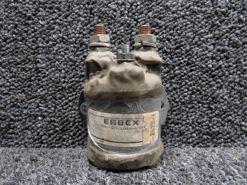 Essex S-2475-1 (Use: S2475-2) Essex 124-1 Contactor Relay Assembly