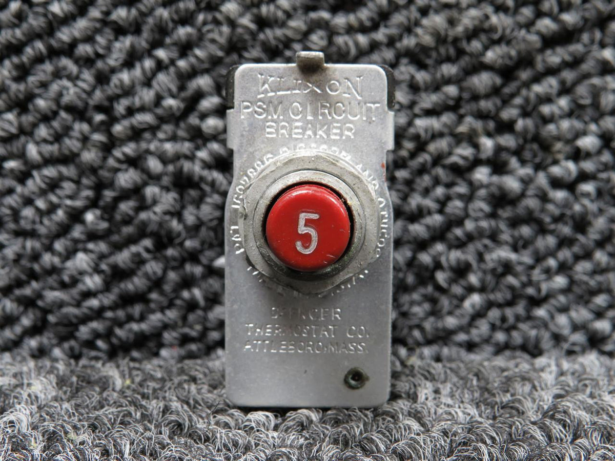 Klixon PSM-5N Klixon PSM Circuit Breaker (Amps: 5)