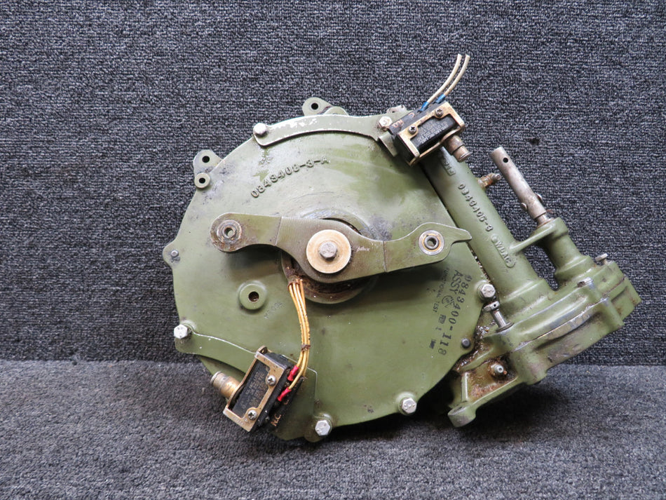 0843409-3-A, 0843405-3 Cessna 310K Main Landing Gear Actuator Gear Box Assembly