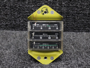 27-82341-17 Swearingen Ammeter and Voltmeter Gauge Cluster