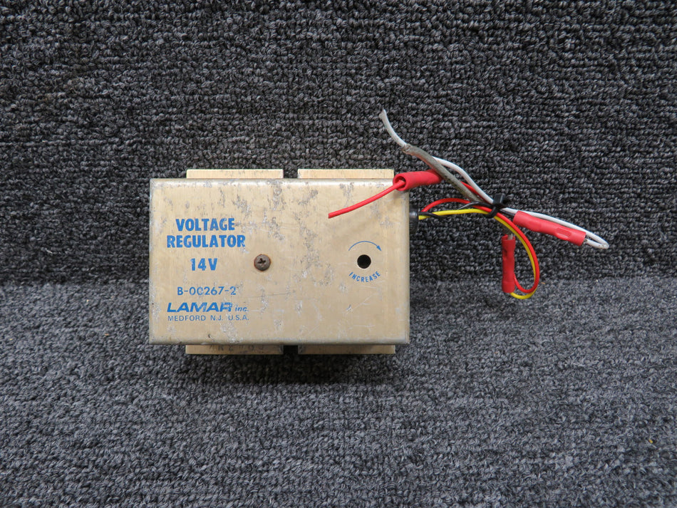 B-00267-2 Lamar Voltage Regulator (Worn Housing) (Volts: 14)